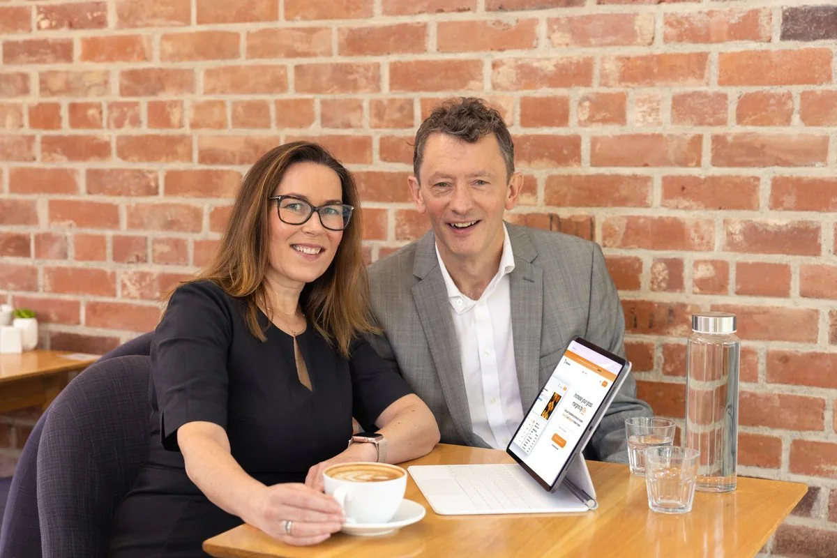 Brian and Tara Beattie, co-founders of Prepsheets